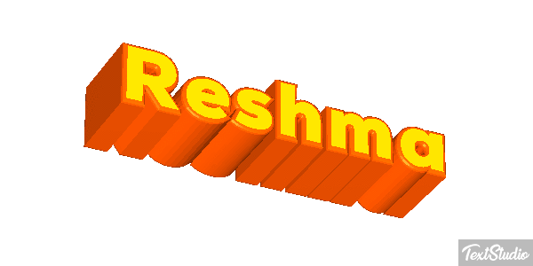 Reshma Texteffekt
