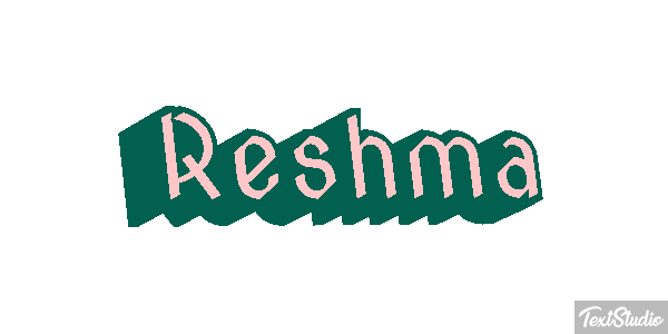 Reshma Texteffekt