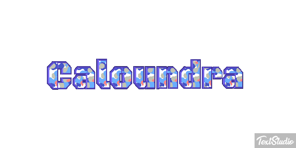 Caloundra Effetto testo