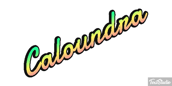 Caloundra Effetto testo