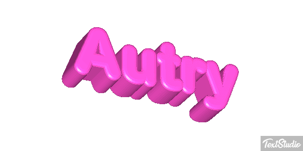 Autry Text effect