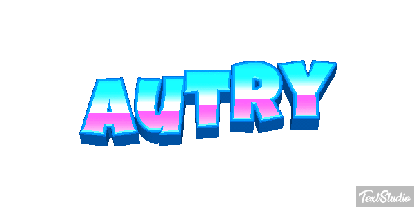 Autry Text effect