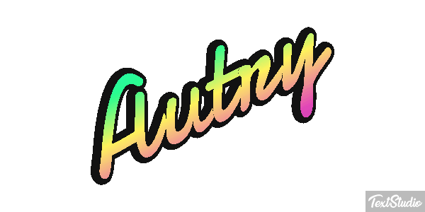 Autry Text effect