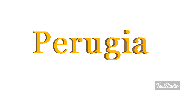 Perugia Efeito do texto