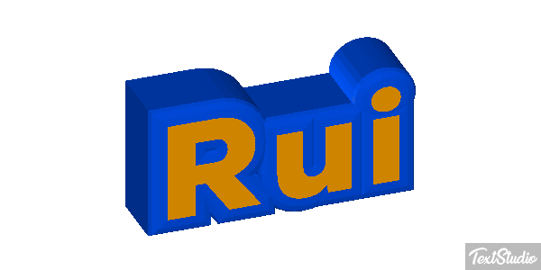 Rui Effetto testo