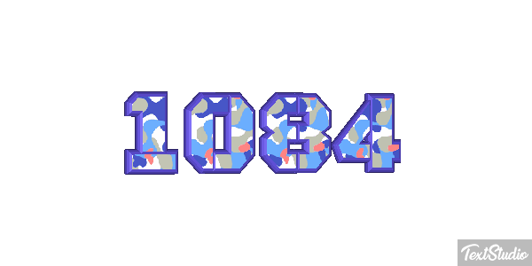 1084 Text effect