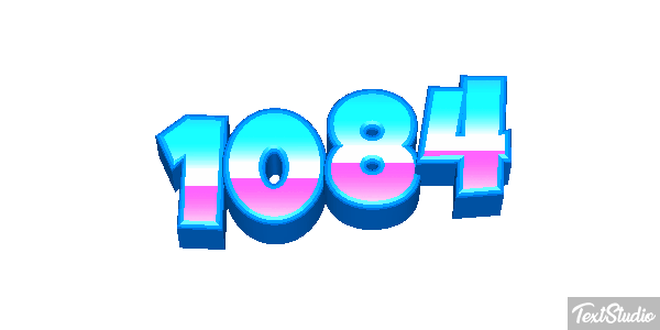 1084 Text effect