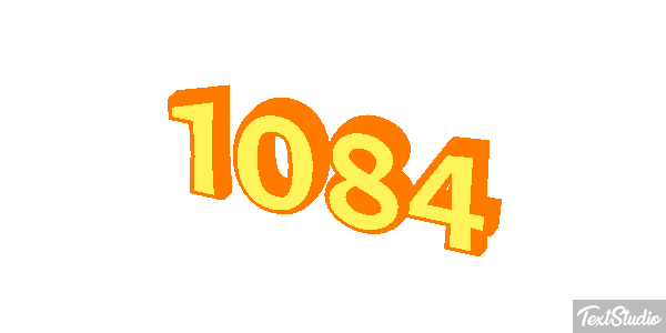 1084 Text effect