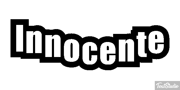 Innocente Effetto testo