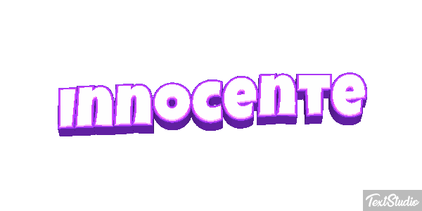 Innocente Effetto testo