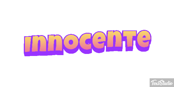 Innocente Effetto testo