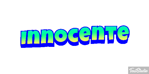Innocente Effetto testo