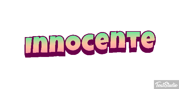 Innocente Effetto testo