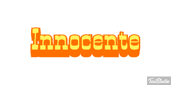 Innocente Effetto testo
