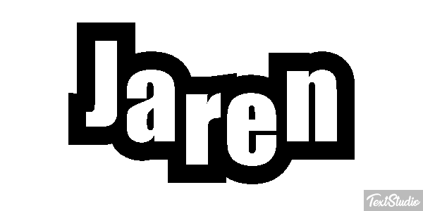 Jaren Text effect