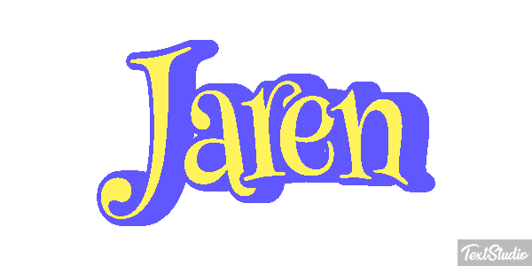 Jaren Text effect
