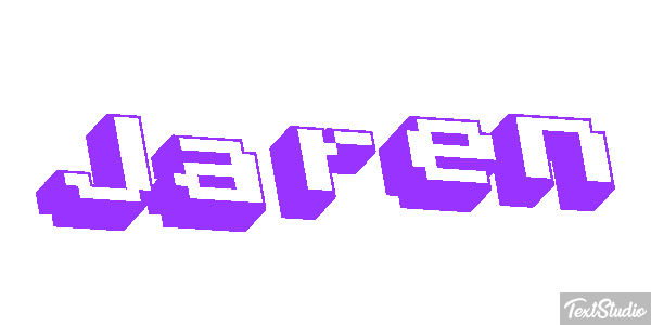 Jaren Text effect