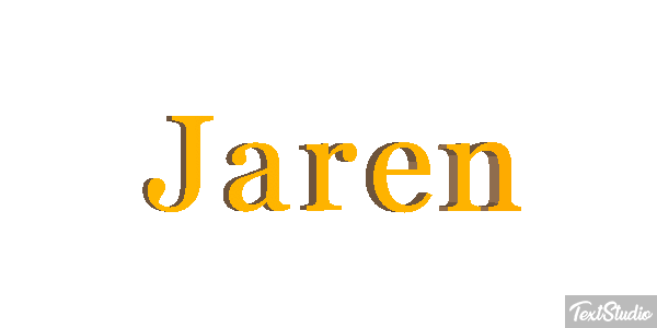Jaren Text effect