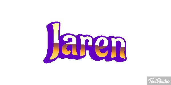 Jaren Text effect