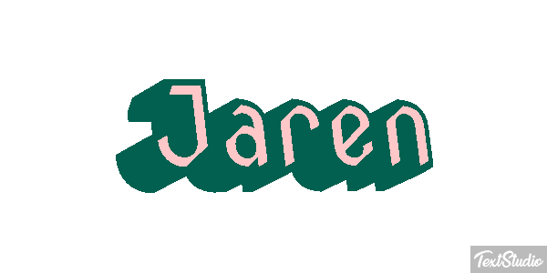 Jaren Text effect