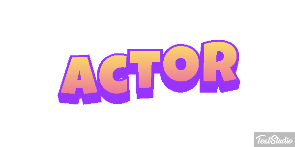 Actor Efekt tekstowy