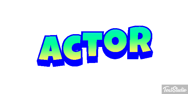 Actor Efekt tekstowy