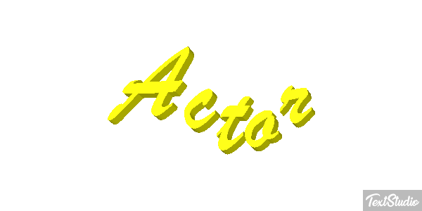 Actor Efekt tekstowy