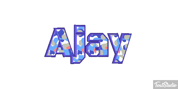 Ajay Text effect
