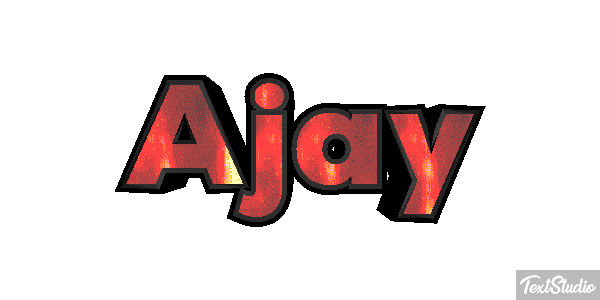 Ajay Text effect