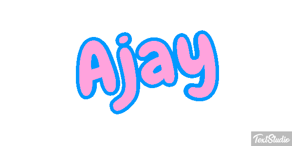 Ajay Text effect