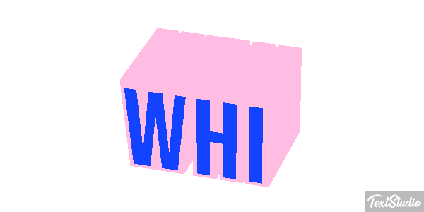 WHI Text effect
