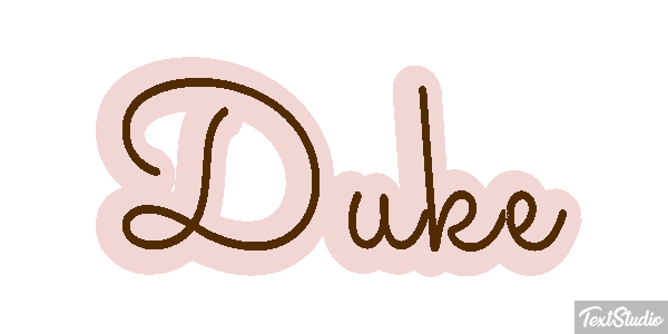 Duke Efekt tekstowy