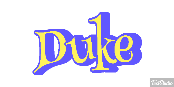 Duke Efekt tekstowy