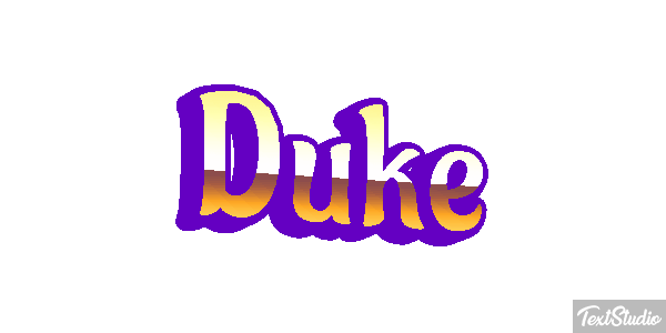 Duke Efekt tekstowy