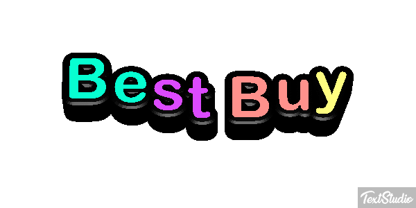 Best Buy Effetto testo