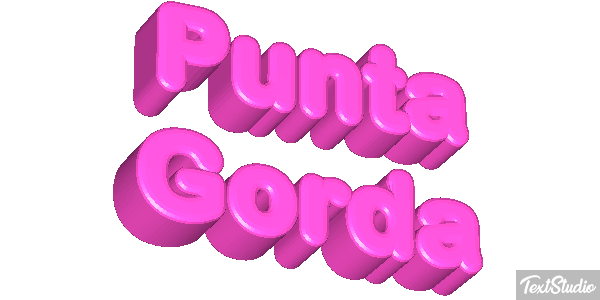 Punta Gorda Tekst effect