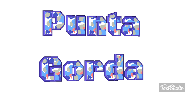 Punta Gorda Tekst effect