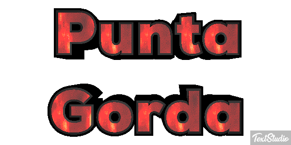 Punta Gorda Tekst effect