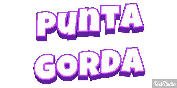 Punta Gorda Tekst effect