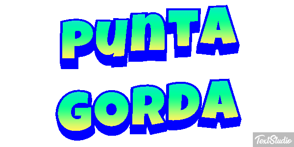 Punta Gorda Tekst effect