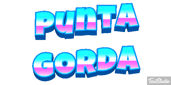Punta Gorda Tekst effect