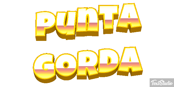 Punta Gorda Tekst effect