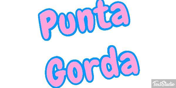 Punta Gorda Tekst effect