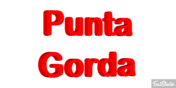 Punta Gorda Tekst effect