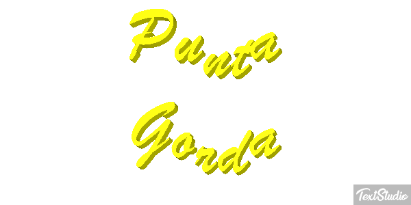 Punta Gorda Tekst effect