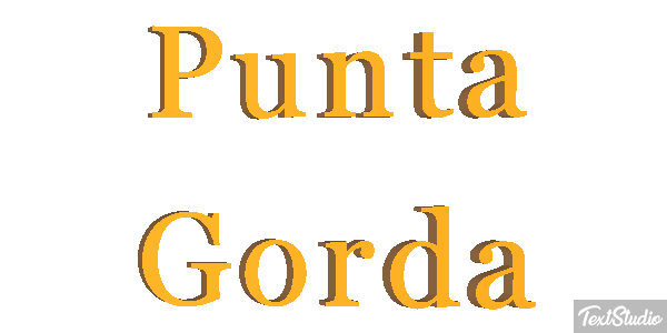 Punta Gorda Tekst effect