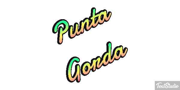 Punta Gorda Tekst effect