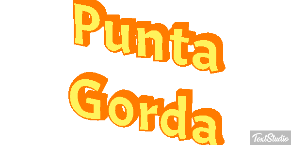 Punta Gorda Tekst effect