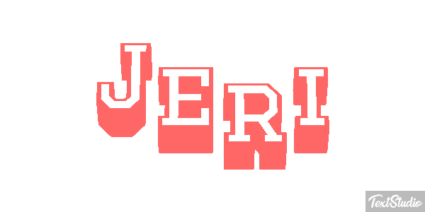 Jeri Text effect