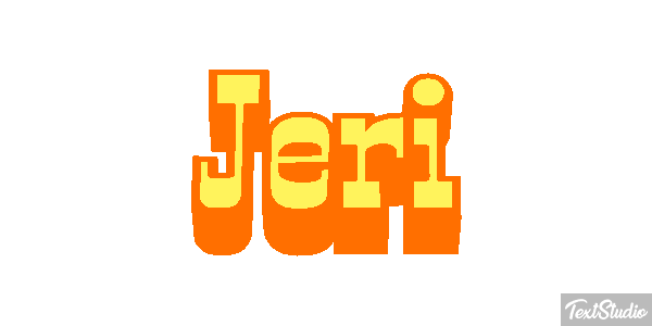 Jeri Text effect